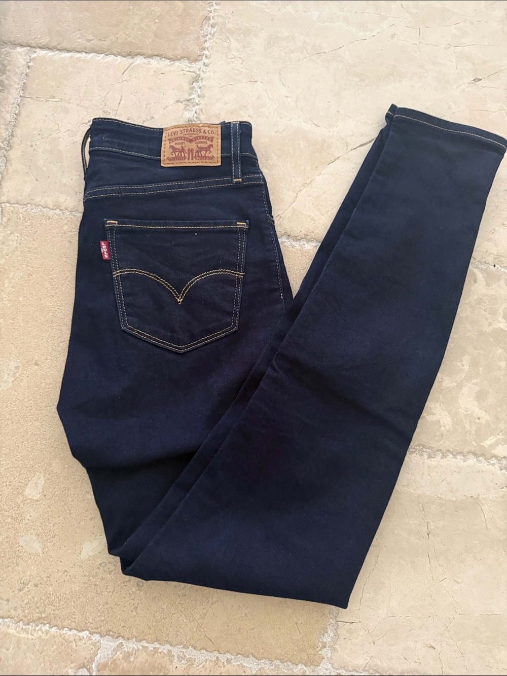 Levi’s 721 high rise Skinny Jeans - Dark Blue 26